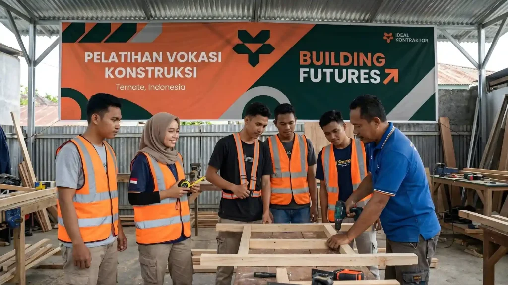 Pelatihan untuk pemuda di Maluku